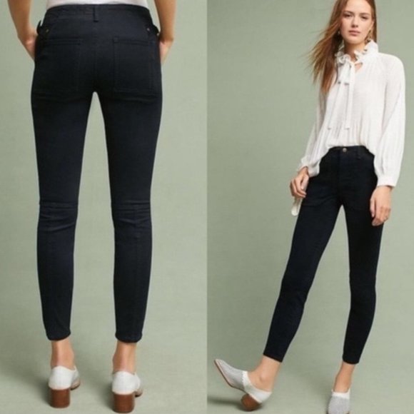 Denim - Anthropologie Hei Hei Black Skinny Jeans